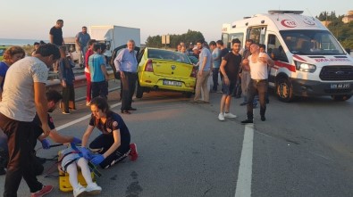 Giresun'da Trafik Kazası Açıklaması 4 Yaralı