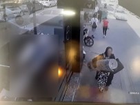 Güpegündüz Halıyı Omuzlayarak Çaldı