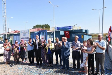 Şalgamlı Mahallesi'nde Atıksu Arıtma Tesisi Törenle Hizmete Açıldı