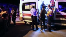 Şüpheli Takibi Yapan Polis Aracı Kaza Yaptı