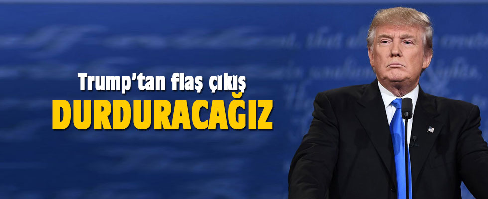 Trump'tan flaş çıkış: Savaş oyunlarını durduracağız