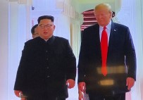 NÜKLEER SİLAHSIZLANMA - Singapur'da tarihi zirve! Trump ve Kim bir araya geldi!