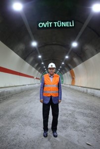 Yarın Ovit Tüneli'nin Açılışını Yapacak