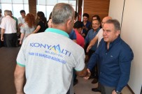 KONYAALTI BELEDİYESİ - Başkan Böcek, Personeliyle Bayramlaştı