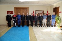 SÜLEYMAN KAMÇI - Jandarma Teşkilatından Vali Kamçı'ya Ziyaret