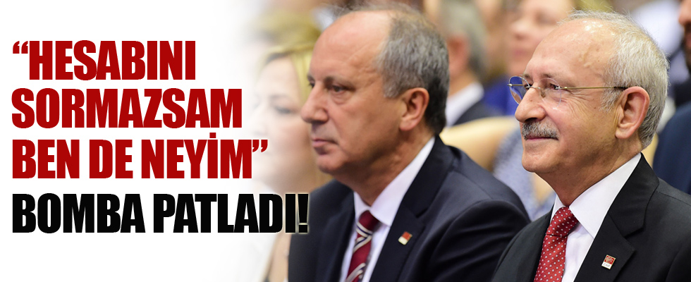 Muharrem İnce küplere bindi!