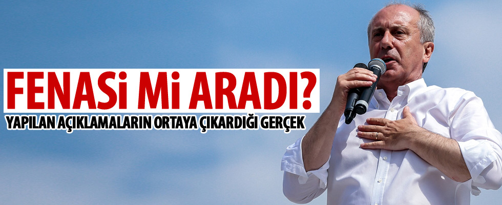 Muharrem İnce'yi kim aradı?