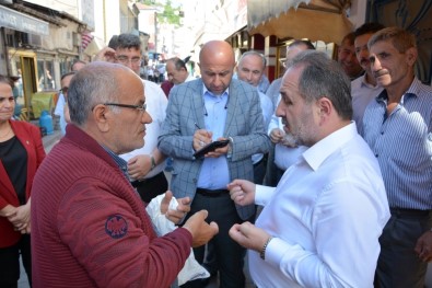 Murat Demir, İnebolu'da Esnaf Ziyaretinde Bulundu