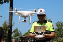 MUSTAFA AKAR - Polislerden 'Drone' İle Trafik Denetimi