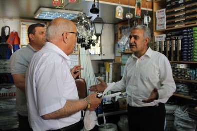 Hasan Angı Ve Abdullah Ağralı'dan Esnaf Ziyaretleri