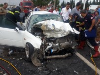 Kahramanmaraş'ta Feci Kaza Açıklaması 1 Ölü, 6 Yaralı