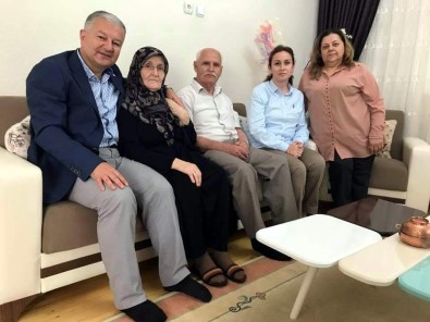 Kaymakam Duru'dan Şehit Ailelerine Bayram Ziyareti