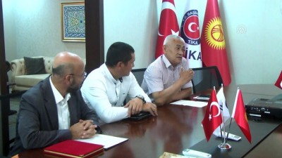 Türk-Kırgız İşadamları Derneğinden TİKA'ya Teşekkür Plaketi