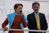 ERKAN KEMALOĞLU - Akşener Yağmur Nedeniyle Mitingi Yarıda Kesti