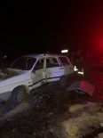 GELENBE - Kırkağaç'ta Otomobille Motosiklet Çarpıştı Açıklaması 1 Ölü, 4 Yaralı