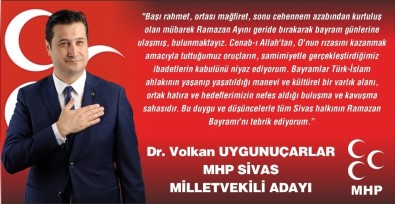 MHP Sivas Milletvekili Adayları Ramazan Bayramı'nı Kutladı