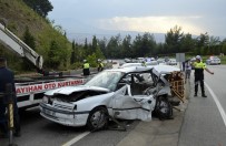 CANKURTARAN - Denizli'de Zincirleme Trafik Kazası Açıklaması 1 Ölü, 9 Yaralı