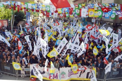 Hakkari'de HDP Mitingi