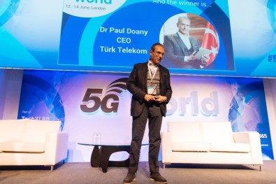 Londra'daki 5G Dünya Zirvesi'nde Yılın Telekom Operatörü Yöneticisi Belli Oldu