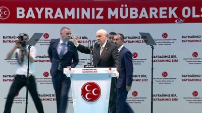 MHP Lideri Bahçeli'den Cumhurbaşkanlığı Sistemine Ay Yıldız Benzetmesi