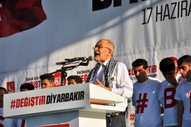 Cumhurbaşkanı Adayı Karamollaoğlu Diyarbakır'da