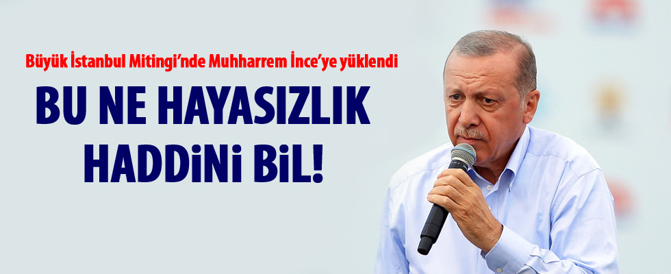 Cumhurbaşkanı Erdoğan Büyük İstanbul Mitingi'nde konuştu