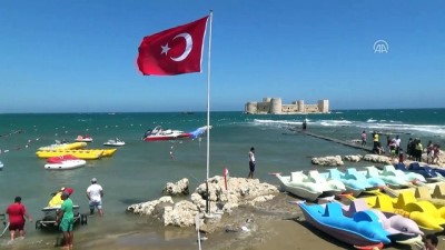 Mersin'de Turizmcilerin Bayramda Yüzü Güldü