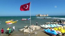 KıZKALESI - Mersin'de Turizmcilerin Bayramda Yüzü Güldü