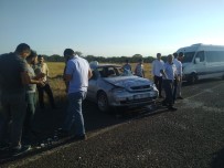 Siverek'te Araç Takla Attı; 1 Yaralı