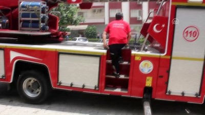Adana'da Ev Yangını