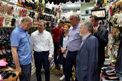 Başkan Ataç, Sivrihisar'da Esnaf Ziyareti Gerçekleştirdi