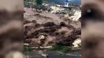 Burdur'da Şiddetli Yağış Etkili Oldu