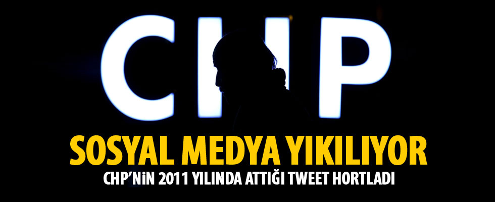 CHP'nin o tweeti yeniden gündemde