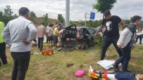 HITIT ÜNIVERSITESI - Çorum'da Trafik Kazası Açıklaması 9 Yaralı