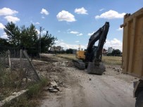 Eski Tut Caddesinde Freze Çalışması Yapıldı