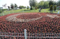 ALPARSLAN TÜRKEŞ - Gölbaşı'ndaki Aydınlanma Direkleri Petunyalarla Süslendi