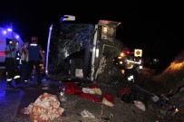 Karaman'daki Otobüs Kazasında Ölen 3 Kişinin Kimliği Belirlendi