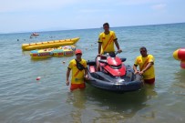 BOĞULMA VAKASI - Sarımsaklı Plajlarında Vatandaşların Can Güvenliği İtfaiyeye Emanet
