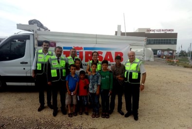 TÜRSAB'tan Samsatlı Depremzedelere Yardım