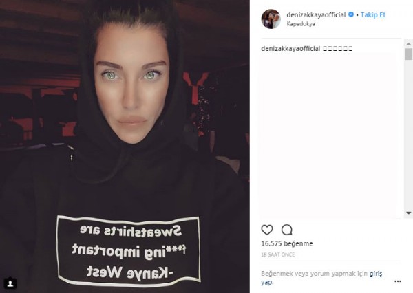 Deniz Akkaya'nın paylaşımı alay konusu oldu