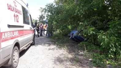 Çaycuma'da Trafik Kazası; 1 Yaralı