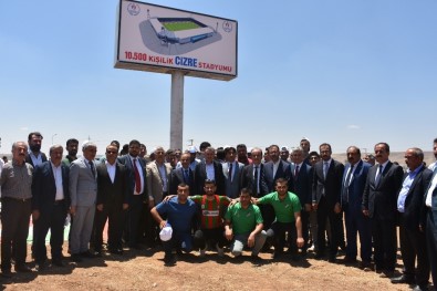 Cizre'ye 10 Bin 500 Kişilik Stadyum Yapılıyor