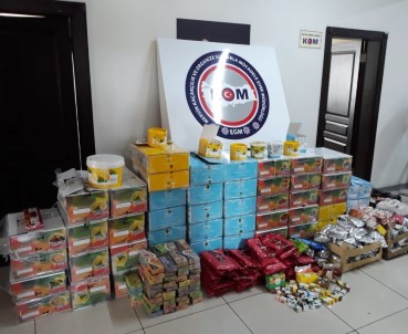 Mersin'de 560 Kilo Kaçak Nargile Tütünü Ele Geçirildi