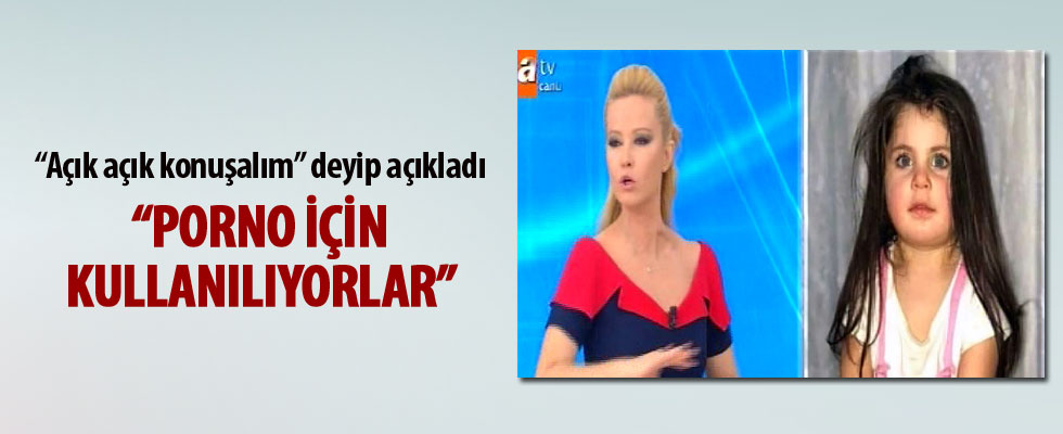 Müge Anlı'dan şok eden açıklama: Çocuklar porno için kullanılıyor