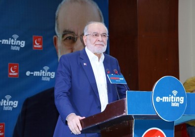 Temel Karamollaoğlu'dan Hatay'da E-Miting