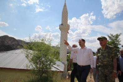 Vali Kaldırım, Keban'da İncelemelerde Bulundu