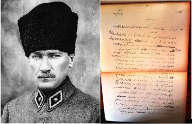 Atatürk'ün Kozan'daki Katliamları Protesto Belgesi Bulundu