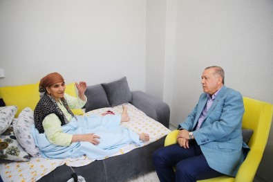 Erdoğan Kanser Hastası Kadının İsteğini Kırmadı