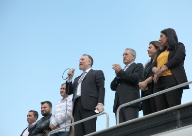 HDP Eş Genel Başkanı Temelli Ahlat'ta