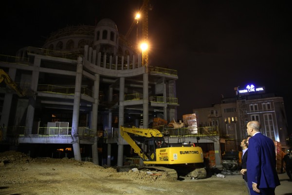 Erdoğan'dan gece incelemesi